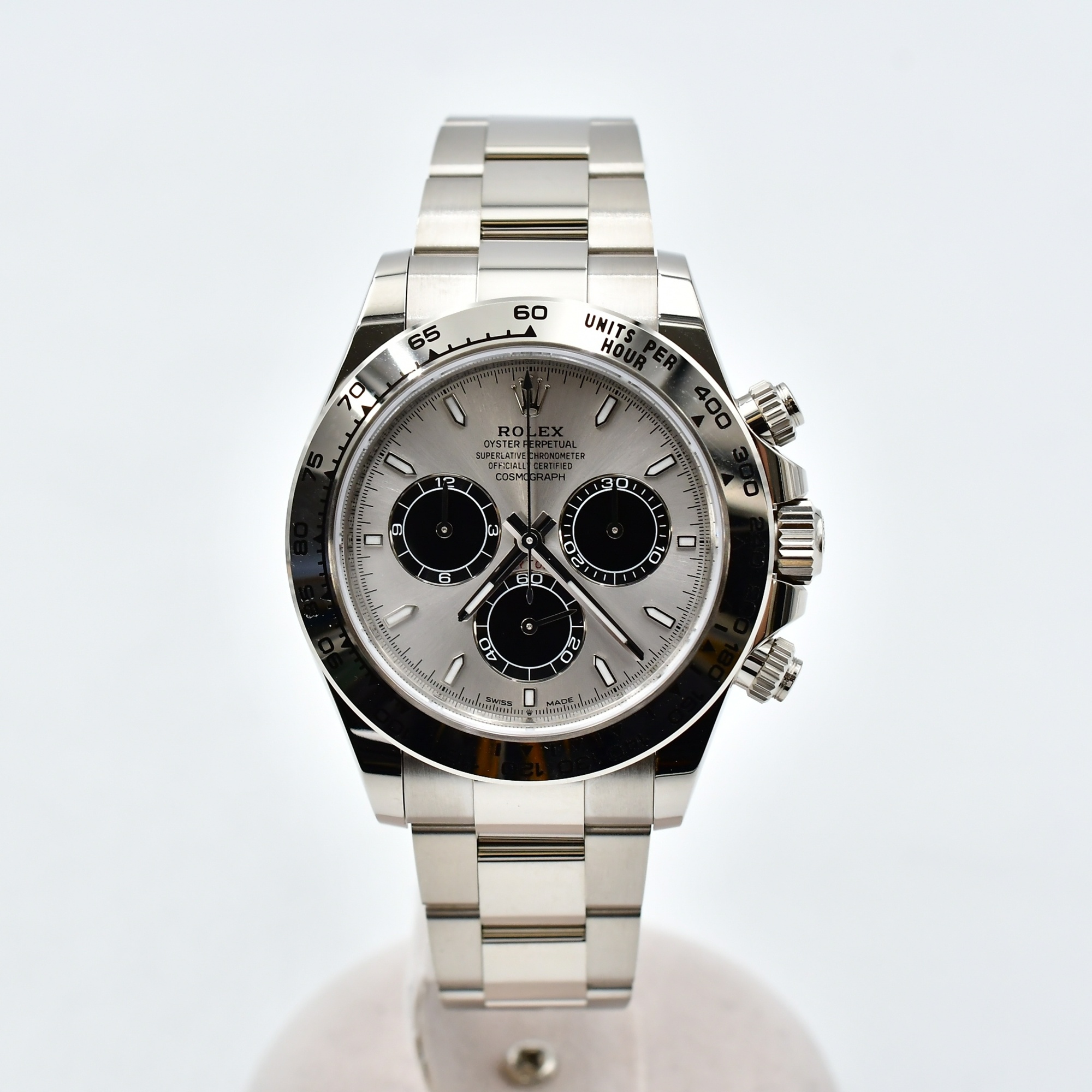 ロレックス デイトナ スチール×黒文字盤 WG/AT Nランク