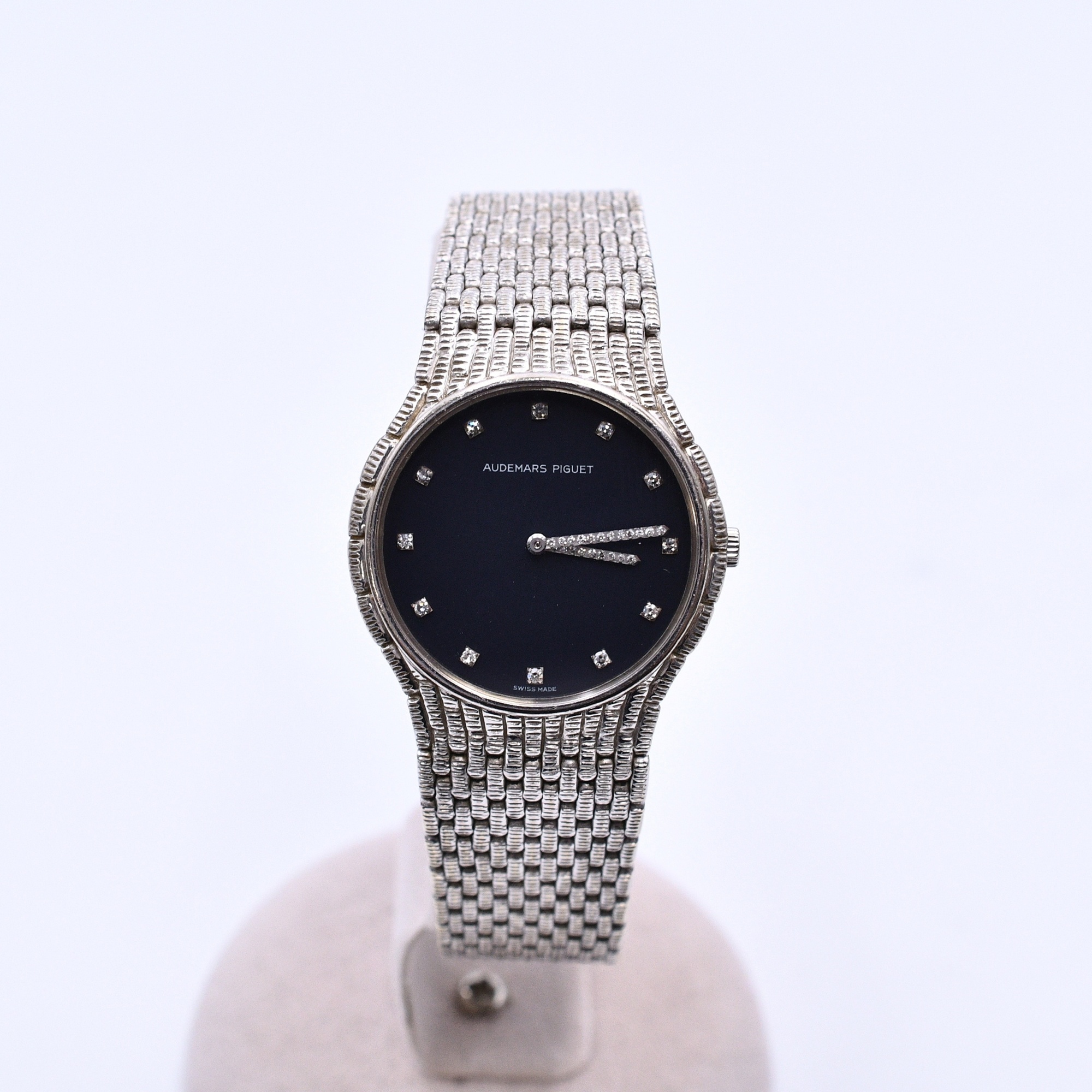 オーデマ ピゲ コブラ ネイビー文字盤 WG/手巻き Bランク