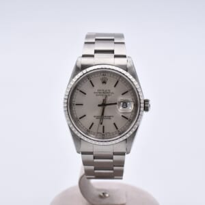 ロレックス デイトジャスト シルバー文字盤 SS/AT 16200 買取実績【買取日：2026年2月8日】