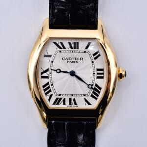 カルティエ トーチュLM CPCPコレクション シルバー文字盤 PG×革/手巻き W1531851 買取実績【買取日：2026年2月22日】