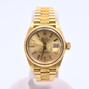 ロレックス デイトジャスト シャンパン文字盤 YG/AT 6927 買取実績【買取日：2026年2月8日】