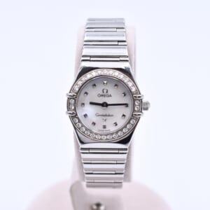 オメガ コンステレーション シェル文字盤 ベゼルダイヤ SS/QZ 1465.71.00 買取実績【買取日：2026年2月20日】