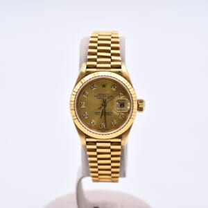 ロレックス デイトジャスト シャンパン文字盤 YG/AT 69178G 買取実績【買取日：2026年2月7日】