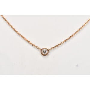 カルティエ ダムールSM ネックレス K18PG 買取実績【買取日：2026年1月29日】