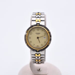 エルメス クリッパー オリンピアデイト アイボリー文字盤 SS/QZ 買取実績【買取日：2026年2月22日】