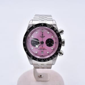 チューダー ブラックベイ クロノ ピンク文字盤 SS/AT 79360N 買取実績【買取日：2026年2月21日】