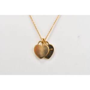 ティファニー リターントゥティファニー Wハートネックレス Au750 買取実績【買取日：2026年2月20日】