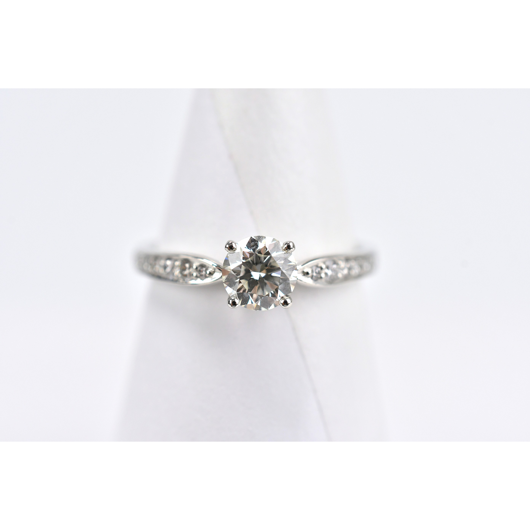ティファニー ハーモニー ダイヤリング PT950 0.6ct I/VS2/3EX/N 買取