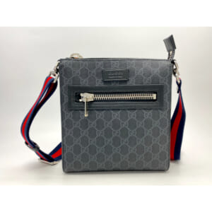 グッチ GGスプリーム ショルダーバッグ 黒 PVC×レザー 523599 買取実績【買取日：2026年2月4日】