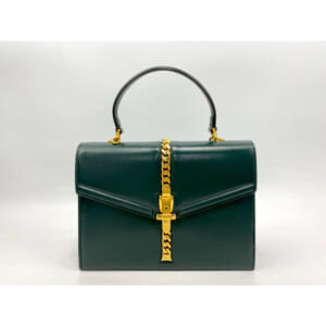 グッチ シルヴィ 2WAYショルダーバッグ 緑 レザー 602781 買取実績【買取日：2026年1月31日】