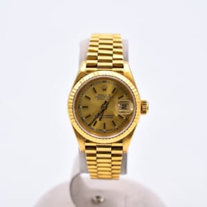 ロレックス デイトジャスト 126334 SS×WG ブルーローマン文字盤 買取