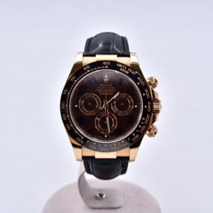 ロレックス デイトナ アラビアチョコレート文字盤 PG×革/AT 116515LN 買取実績【買取日：2026年2月7日】