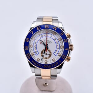 ロレックス ヨットマスター 白文字盤 SS×PG/AT 116681 買取実績【買取日：2026年2月24日】