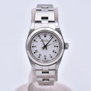 ロレックス オイスターパーペチュアル ホワイトセンターローマ文字盤 SS/AT 76080 買取実績【買取日：2026年2月21日】