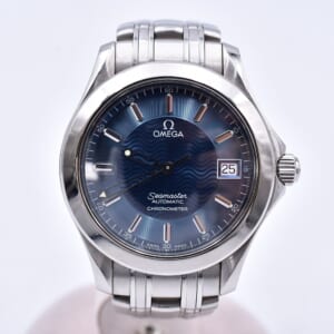 オメガ シーマスター120 青文字盤 SS/AT 2501.81 買取実績【買取日：2026年2月23日】