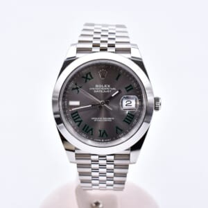 ロレックス デイトジャスト シルバー文字盤 SS/AT オイスターブレス 126300 買取実績【買取日：2026年2月21日】