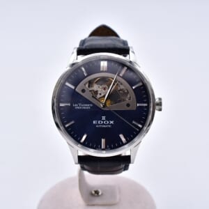 エドックス ヴォベール オープンハート スケルトン青文字盤 SS×レザー/AT 85014 買取実績【買取日：2026年2月6日】