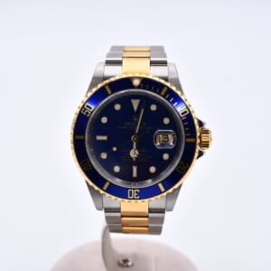 ロレックス サブマリーナーデイト 青文字盤 SS×YG/AT 16613LB 買取実績【買取日：2026年2月24日】