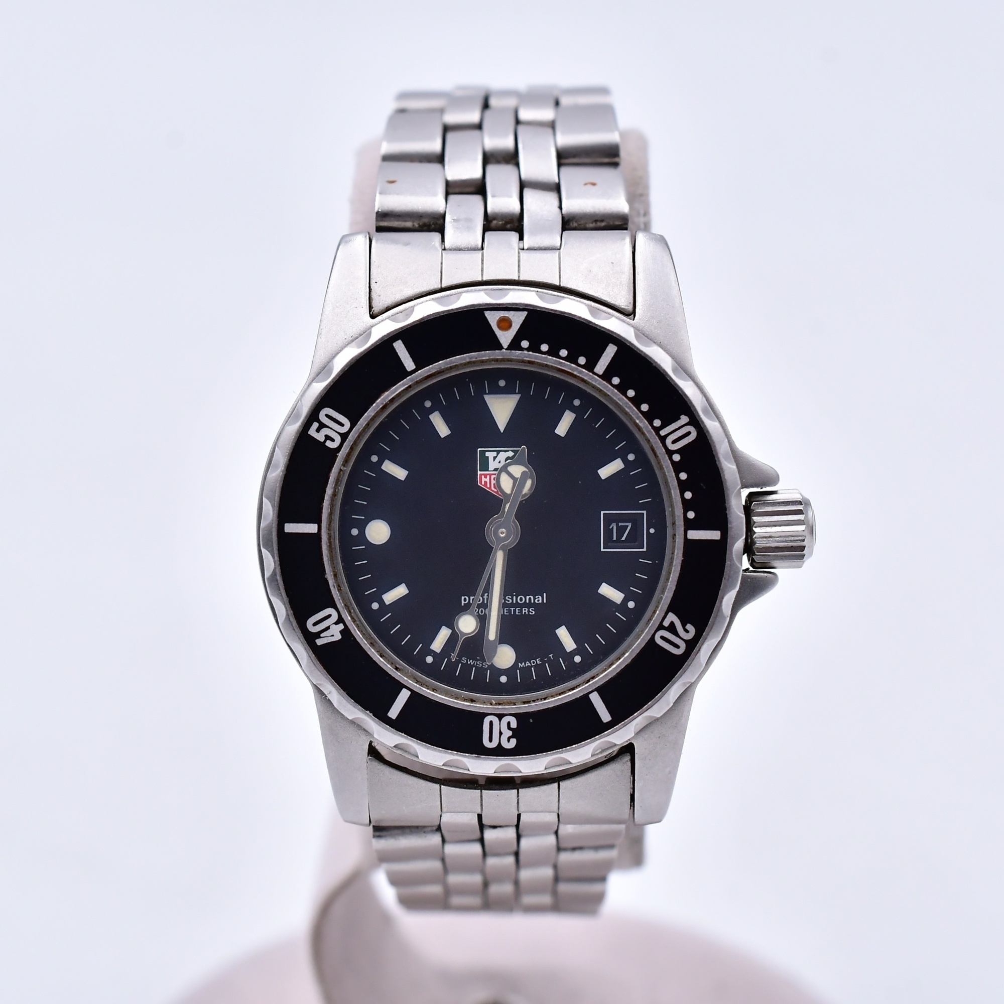タグホイヤー プロフェッショナル200 黒文字盤 SS/QZ 929.208.H 買取