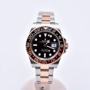 ロレックス GMTマスター 黒文字盤 オイスターブレス SS×PG/AT 126711CHNR 買取実績【買取日：2026年2月6日】