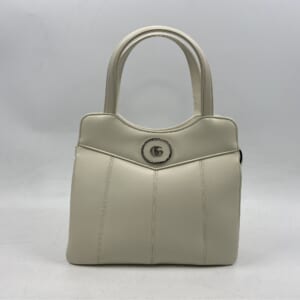 グッチ プチGG ショッピングバッグスモール ハンドバッグ ホワイト レザー 2wayバッグ 745918 745918 買取実績【買取日：2026年2月2日】