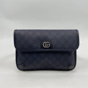 グッチ GGスプリーム オフディア スモールベルトバッグ ショルダーバッグ ネイビー 752597 752597 買取実績【買取日：2026年1月31日】