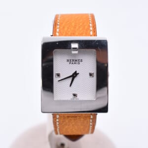 エルメス ベルトウォッチ 白文字盤 SS×革/QZ □D刻印 BE1.210 買取実績【買取日：2026年2月1日】