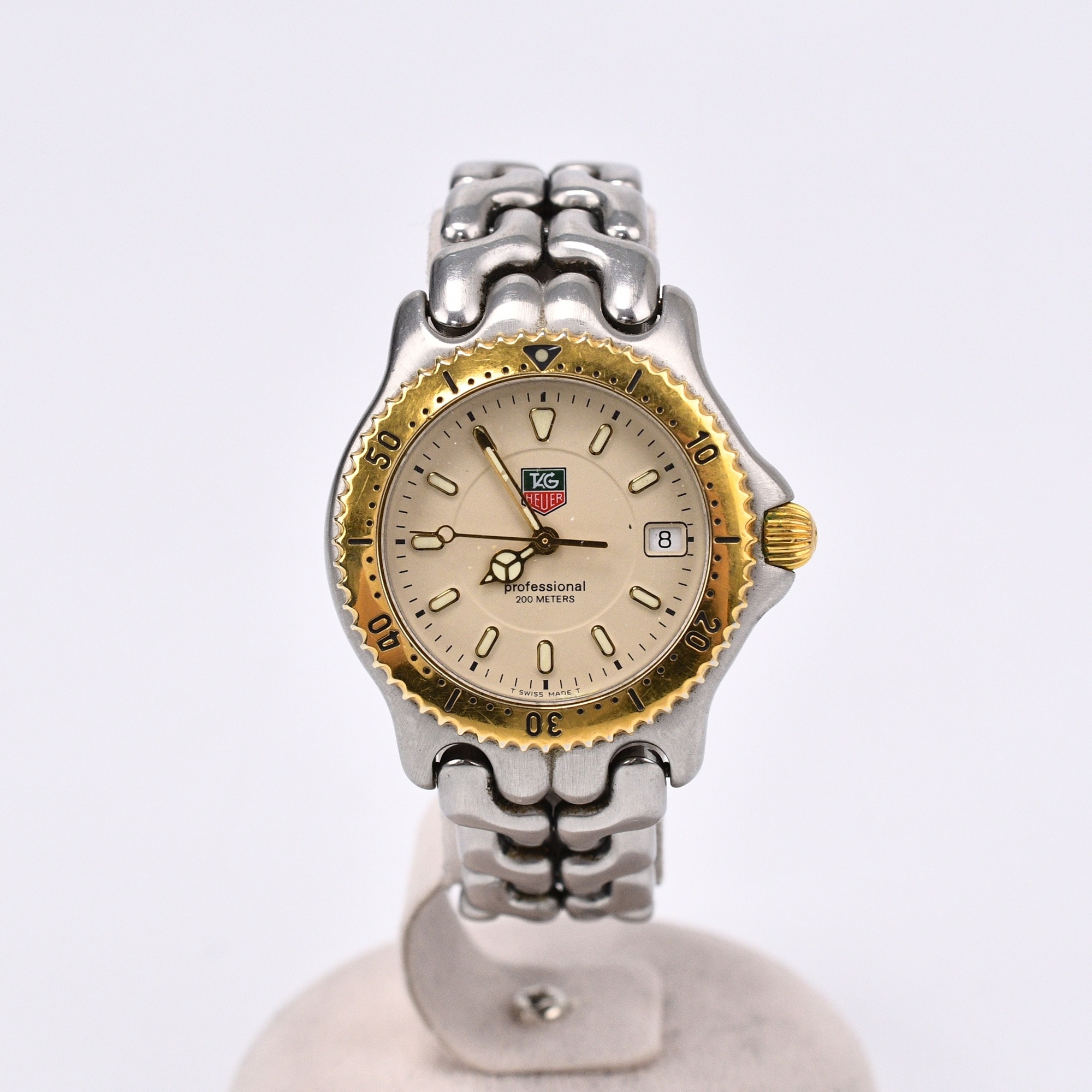 美品 TAG HEUER タグホイヤー 925213D プロフェッショナル 200m デイト