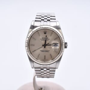 ロレックス デイトジャスト シルバー文字盤 SS×WG/AT 16234 買取実績【買取日：2026年2月7日】