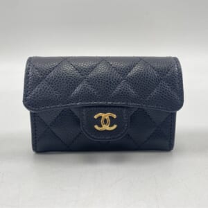 シャネル 名刺入れ コインケース ブラック キャビアスキン GD金具 AP4096 買取実績【買取日：2026年2月2日】