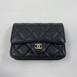 シャネル マトラッセ クラシック チェーンクラッチ 黒 ラムスキン GD金具 AP2727 買取実績【買取日：2026年1月29日】