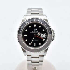 ロレックス GMTマスターII 黒文字盤 赤青ベゼル SS/AT 16710 買取実績【買取日：2026年1月29日】