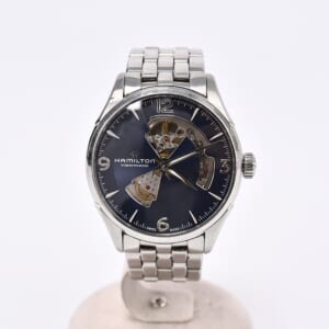 ハミルトン ジャズマスター オープンハート ネイビー文字盤 SS/AT H32705141 買取実績【買取日：2026年2月4日】