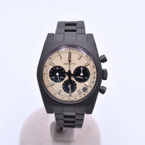 ゼニス クロノマスターリバイバルシャドウ ベージュ文字盤 Ti/AT 97.L384.400/04.M384 買取実績【買取日：2026年2月5日】