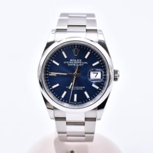 ロレックス デイトジャスト 青文字盤 SS/AT 126200 買取実績【買取日：2026年2月6日】
