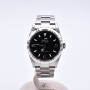 ロレックス エクスプローラー1 黒文字盤 オイスター SS/AT 114270 買取実績【買取日：2026年2月8日】