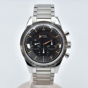 オメガ スピードマスター クロノグラフ 1957 トリロジー ブロードアロー 黒文字盤 SS/手巻き 311.10.39.30.00.10.01 買取実績【買取日：2026年2月1日】