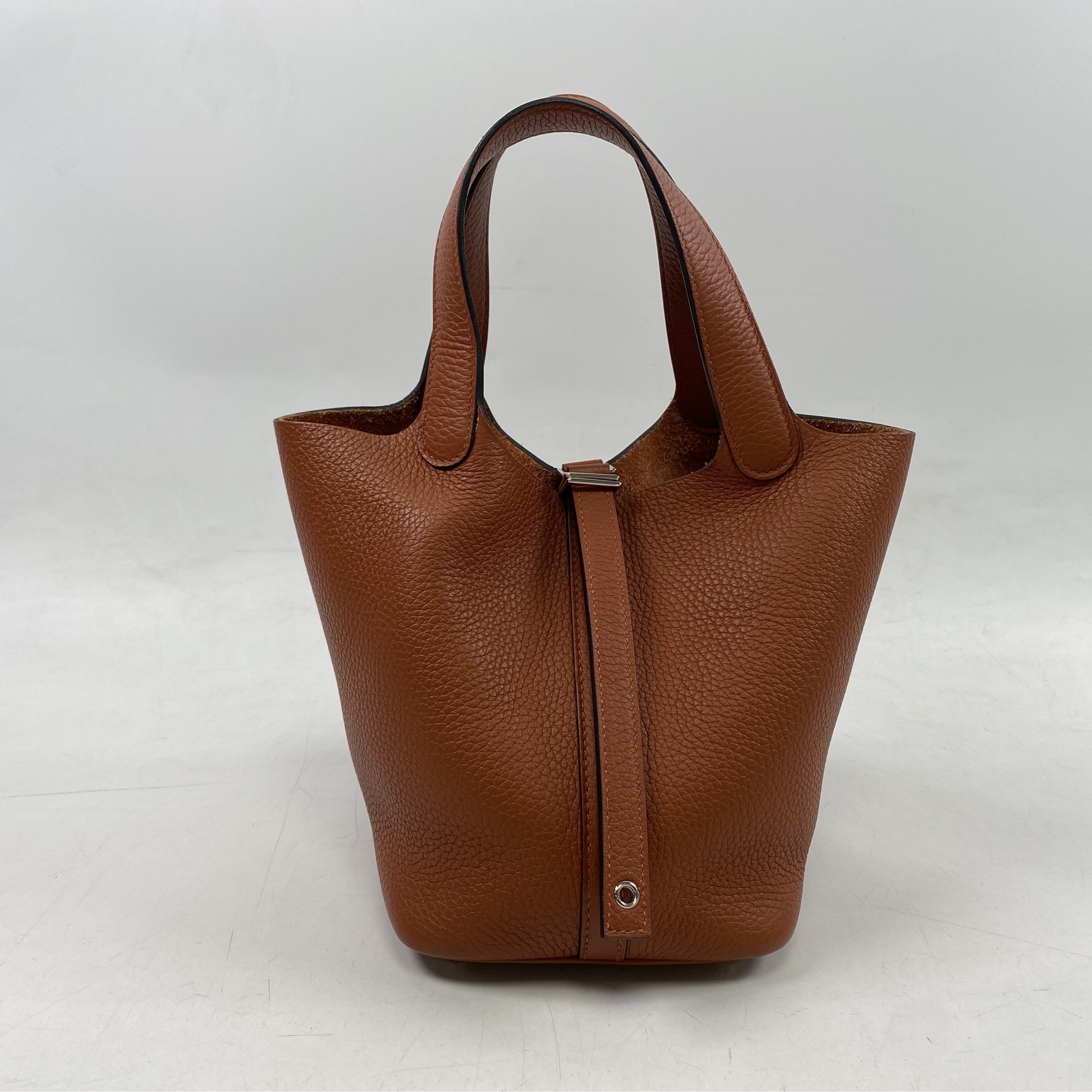 エルメス ピコタンロックPM カプシーヌ トリヨンクレマンス SV金具 U刻印 Aランク