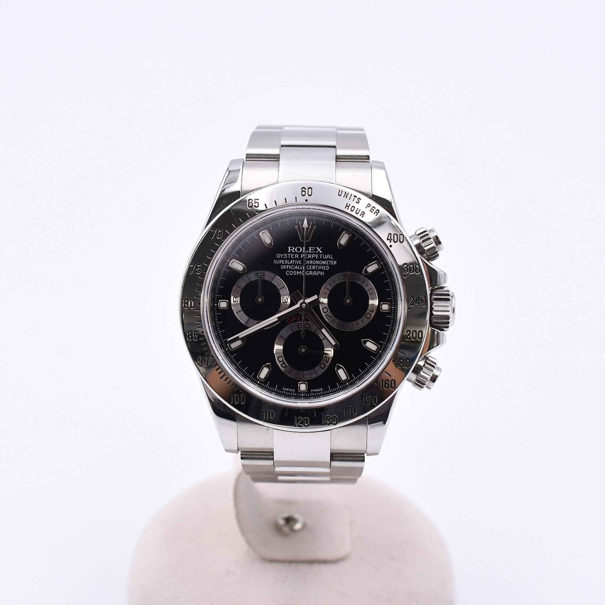 ロレックス デイトナ 黒文字盤 SS/AT Bランク