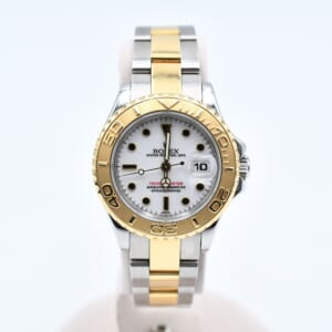 ロレックス ヨットマスター 白文字盤 SS×YG/AT 69623 買取実績【買取日：2026年2月2日】