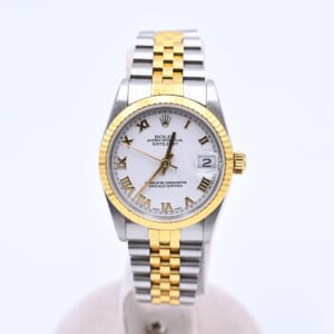 ロレックス デイトジャスト 白文字盤 SS×YG/AT 68273 買取実績【買取日：2026年2月6日】