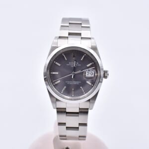 ロレックス オイスターパーペチュアル シルバー文字盤 SS/AT 15000 買取実績【買取日：2026年2月23日】