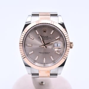 ロレックス デイトジャスト サンダスト文字盤 オイスターブレス SS×PG/AT 126331 買取実績【買取日：2026年2月7日】