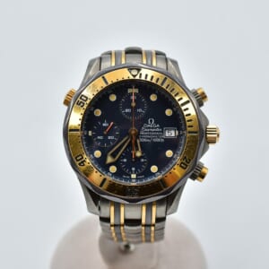 オメガ シーマスター 黒文字盤 TI×YG/AT 2297.8 買取実績【買取日：2026年2月1日】