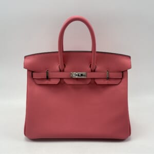 エルメス バーキン25 ローズアザレ スイフト SV金具 B刻印 買取実績【買取日：2026年1月30日】