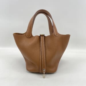 エルメス ピコタンPM ゴールド トリヨン GD金具 B刻印 ピコタンPM　ゴールド　トリヨン　GD金具　B刻印 買取実績【買取日：2026年2月2日】