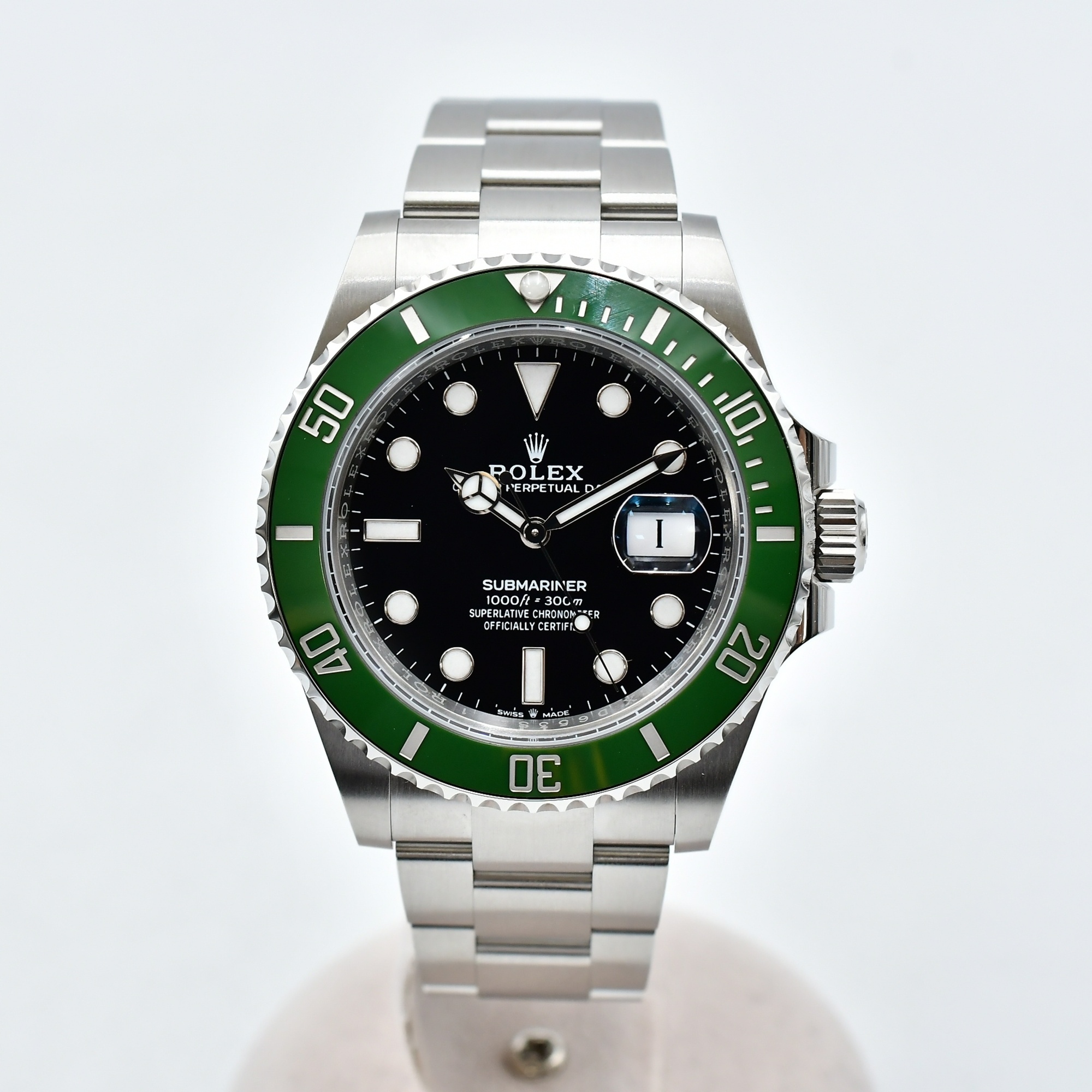 ロレックス サブマリーナーデイト 黒文字盤 SS/AT Nランク