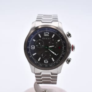 グッチ Gタイムレスクロノ 黒文字盤 SS/QZ 126.2 買取実績【買取日：2026年2月22日】