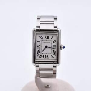 カルティエ タンクマストLM シルバー文字盤 SS/AT WSTA0052 買取実績【買取日：2026年2月23日】