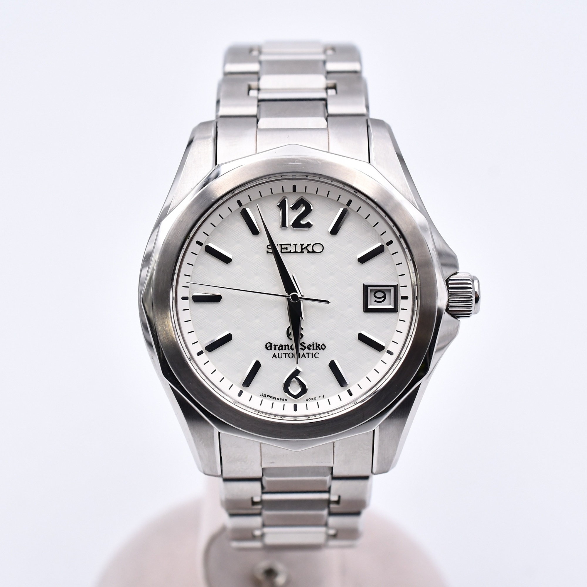 グランドセイコー デイト 白文字盤 SS/AT Bランク